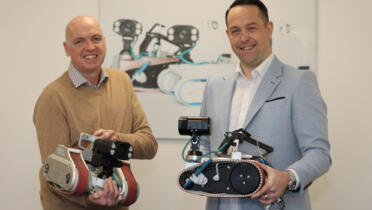 Neil Fletcher, Invert Robotics Group and Stephen Burdock, Business Venture Partners