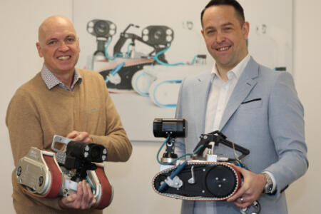 Neil Fletcher, Invert Robotics Group and Stephen Burdock, Business Venture Partners