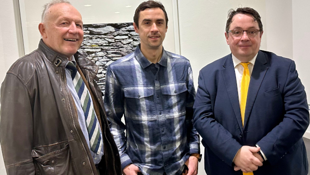 Prof Ted Dinan, Dr Nathaniel Ritz and Prof John Cryan, APC Microbiome Ireland