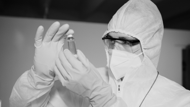 Clean suit scientist