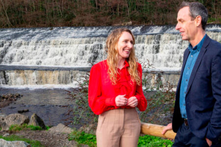 Lorraine Beirne, Dublin Urban Rivers Life, and Dermot O’Kane, Esri Ireland