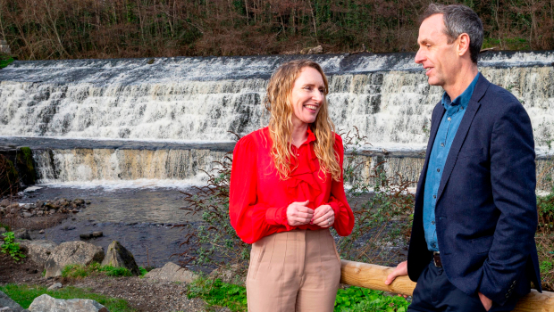 Lorraine Beirne, Dublin Urban Rivers Life, and Dermot O’Kane, Esri Ireland