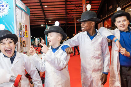 Pupils from St Patrick's NS, Drumcondra, Dublin