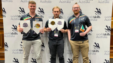Mark Drinan, Luke Woodside, Dr George O'Mahony