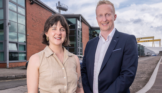 Pictured: Meg Magill, Catalyst and Niall Devlin, Bank of Ireland