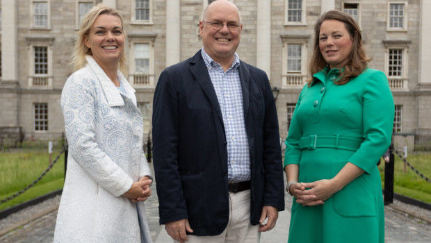 Pictured: Nessa McEniff, Learnovate; Dr Daniel Malan, IntegrityIQ; and Michelle Olmstead, Trinity Innovation & Enterprise