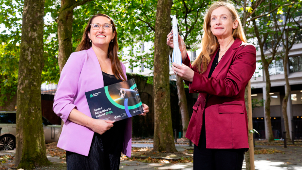 Pictured: Minister of State for Business, Employment & Retail Emer Higgins and Marina Donohoe, Enterprise Ireland