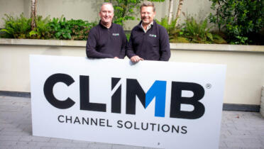 Pictured: David Keating, and Gerard Brophy, Climb Channel Solutions
