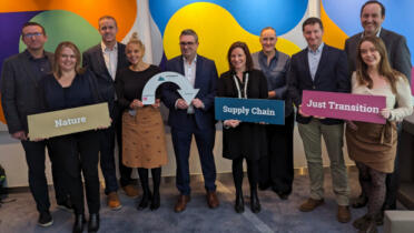 Pictured: Philip Healy, Mitie; Emer Bambrick, Bus Eireann; Peter Lantry, Equinix; Mia Fahy Carthy, SSE; Declan Doyle, Bidvest Noonan; Emer Haughey, VHI; Ciara Grehan, Gather & Gather; David McKenna, John Paul construction; Tomas Sercovich, BITCI; Caitlin Flanagan, Deloitte
