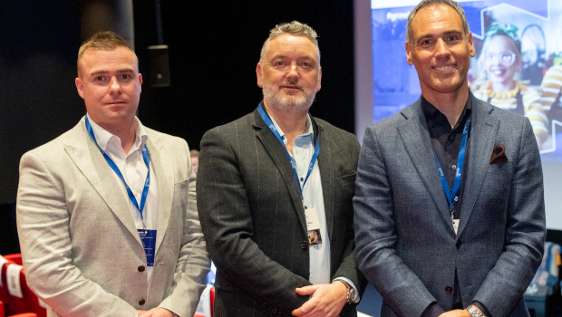 Howard Origan, Elavon; Cormac Reid, Roctel; and Paul Dunne, Elavon