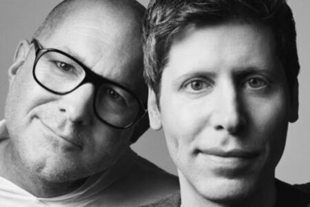 Jony Ive and Sam Altman