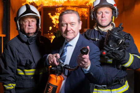 Pictured: Derry Cronin, Chris Mee and Ivan Kenny, EHS International