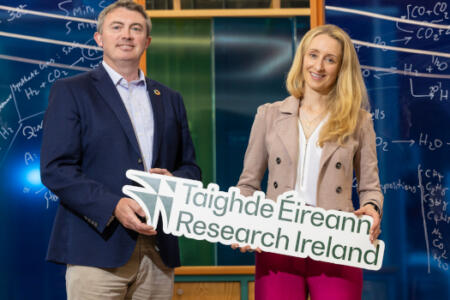 Pictured: Bobby Gleeson, Gas Networks Ireland and Ruth Freeman, Research Ireland