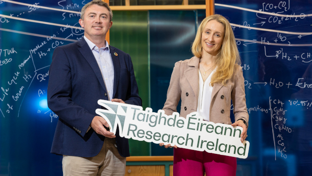 Pictured: Bobby Gleeson, Gas Networks Ireland and Ruth Freeman, Research Ireland