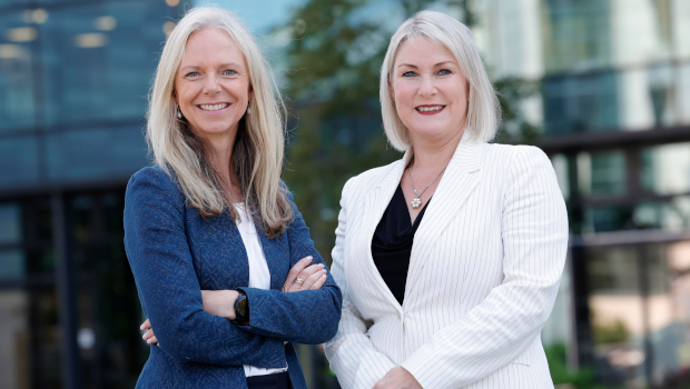 Pictured: Breda O’Callaghan, KPMG, with Clare Hillis, Microsoft