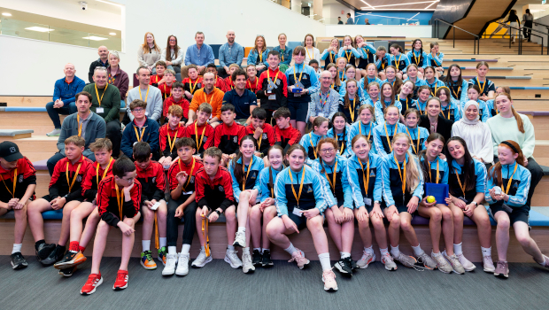 Pictured: Students from Our Lady’s Abbey, Scoil Naomh Iósaf, and Croom National School, Co Limerick; Scoil Phádraig, Co Kilkenny; and Central Model Senior School, Co Dublin