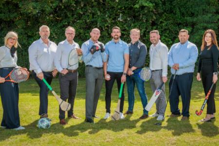 Pictured: Michelle Doogan, Simon Heslop, David Bourke, Charlie McCarthy, Pat Maher, David Fitzgerald, Victor Balfry, Michael O’Neill, and Beibhinn Ronan