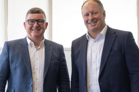 Pictured: Paul O'Shea, Ashview Consultants, and Nathan Hight, Safe365