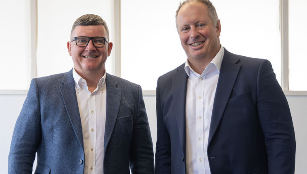 Pictured: Paul O'Shea, Ashview Consultants, and Nathan Hight, Safe365