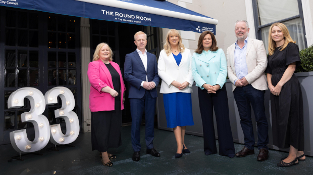 Pictured: Lorna Martyn, Fidelity Investments; Donal Travers, IDA Ireland; Una Fitzpatrick, Technology Ireland; Marie Treacy, EY Ireland; Brendan Kiely, ThinScale Technology; Amanda Ward, Enterprise Ireland