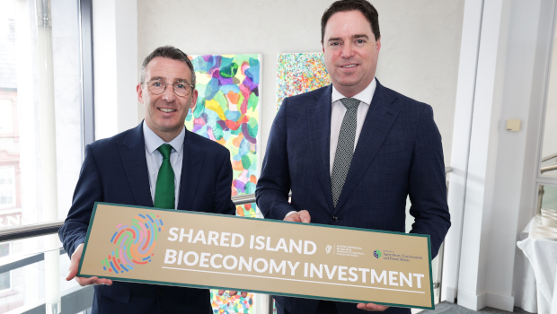 Minister of Agriculture, Environment and Rural Affairs in Northern Ireland Andrew Muir, and Minister for Agriculture, Food & the Marine, Martin Heydon