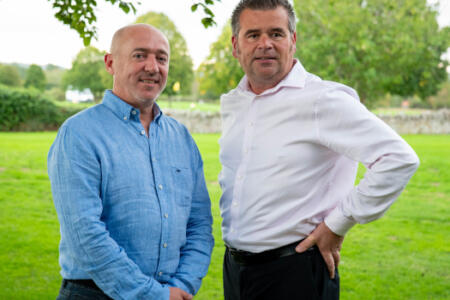 Pictured: Cian Prendergast, Ekco, and Neil Farnworth, Solsoft