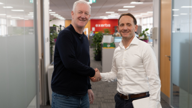 Pictured: Jim Lehane, Exertis, and Matthew Camilleri, Castillians