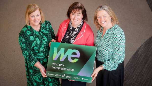 Pictured: Mary Gormley, Invest Northern Ireland; Michelle Billham; InterTradeIreland and Carol Gibbons, Enterprise Ireland