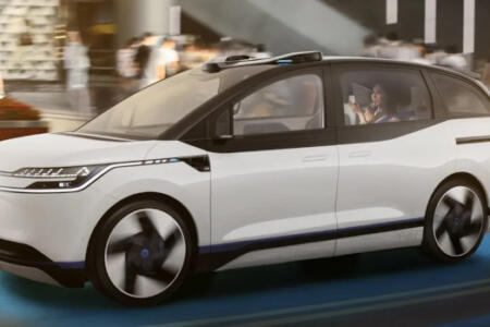 Baidu self-driving car