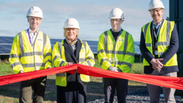 Pictured: Richard Mackey, Sanofi; Minister of State at the Department of the Taoiseach with special responsibility as Government Chief Whip and the Department of Health with responsibility for Mental Health Mary Butler; Cian O Brien, Sanofi; and John Carty, Greenvolt Next Ireland