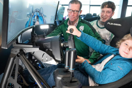 Pictured: Conor Nation from Carragaline with Steve Daly, Ireland Esports Federation and George Foley Sales, Eset Ireland