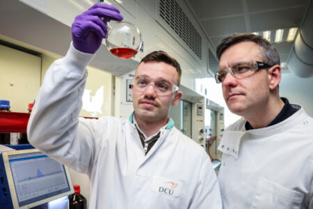 Alex Gibney and Prof Andrew Kellett, DCU