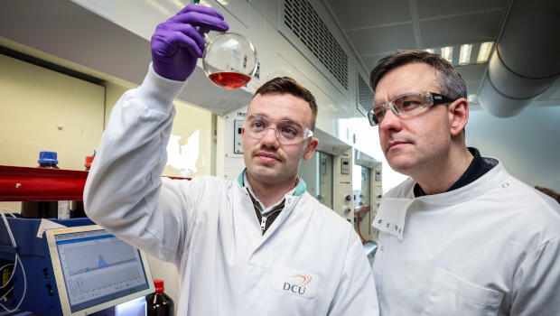 Alex Gibney and Prof Andrew Kellett, DCU