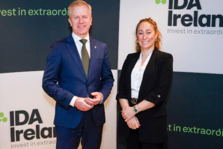Dónal Travers, IDA Ireland and Jenna Wells, Supply Wisdom