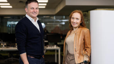 Pictured: Ronan Whelan, Siro and Glenda Brady, Imagine