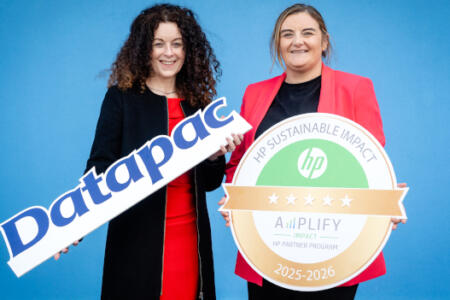 Pictured: Annmarie Whelan and Karen O'Connor, Datapac