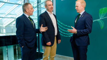 Pictured: Minister of State at the Department of Rural and Community Development and the Department of Transport Jerry Buttimer; Daniel O’Keeffe, Infineon Technologies; Dónal Travers, IDA Ireland