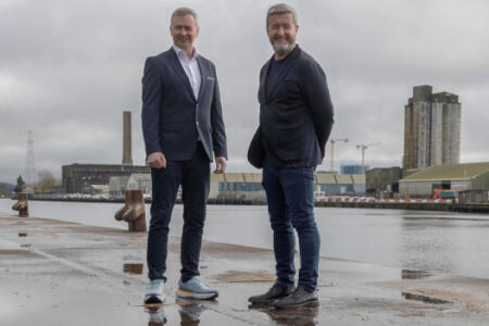 Pictured: Peter Bermingham and Paul Prendergast, Kayna