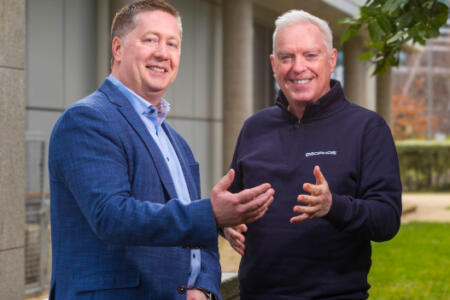 Pictured: Brian Davis, Climb, with John Mitchell, Sophos