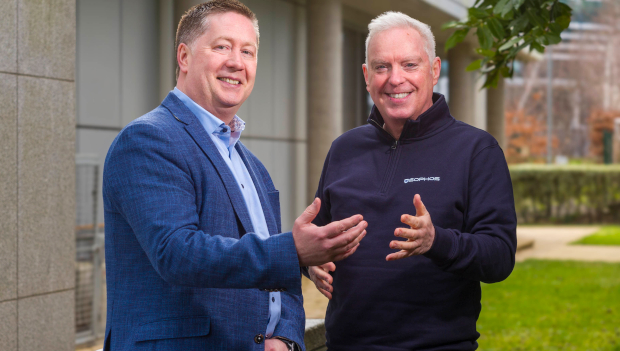 Pictured: Brian Davis, Climb, with John Mitchell, Sophos