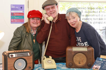 Pictured: Patricia McAlernon Sean Reilly and Rosemary Finlay
