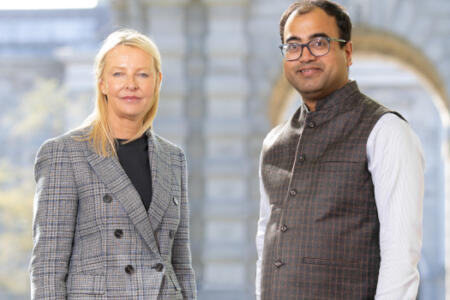 Catherine Doyle, Microsoft and Prof Ashish Kumar Jha, Adapt