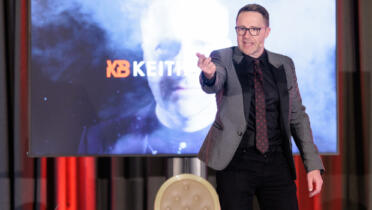 Keith Barry at Exertis conference