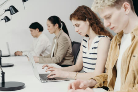 Office workers