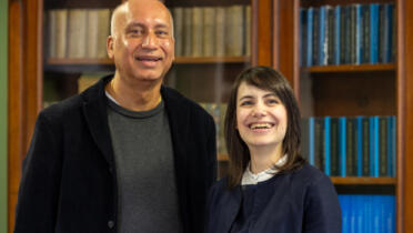 Pictured: Prof Hitesh Tewari and Prof Maria Grazia Porcedda