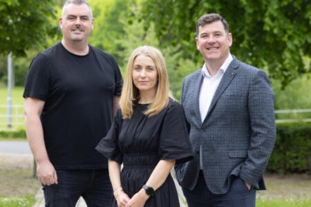 Pictured: Edward Byrne and Amanda Ward, Enterprise Ireland and Anthony Mc Loughlin, Better Futures