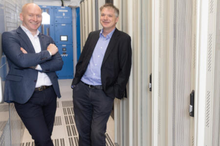 Pictured: Damien McCann, Viatel Technology Group and Niall Tallon, Imagine