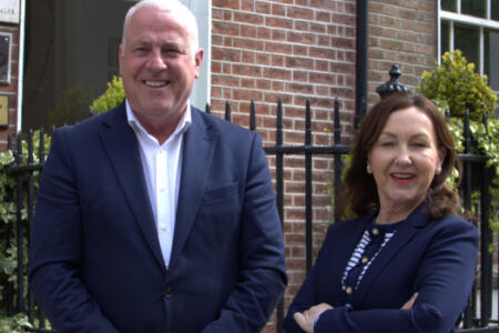 Pictured: Conor Carmody, Skillnet Innovation Exchange and Bríd O'Connell, Guaranteed Irish