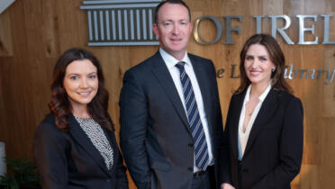 Pictured: Shirley Coulter and Seán Guerin SC, The Bar of Ireland; and Donna O'Leary, Newcode AI