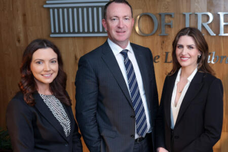 Pictured: Shirley Coulter and Seán Guerin SC, The Bar of Ireland; and Donna O'Leary, Newcode AI